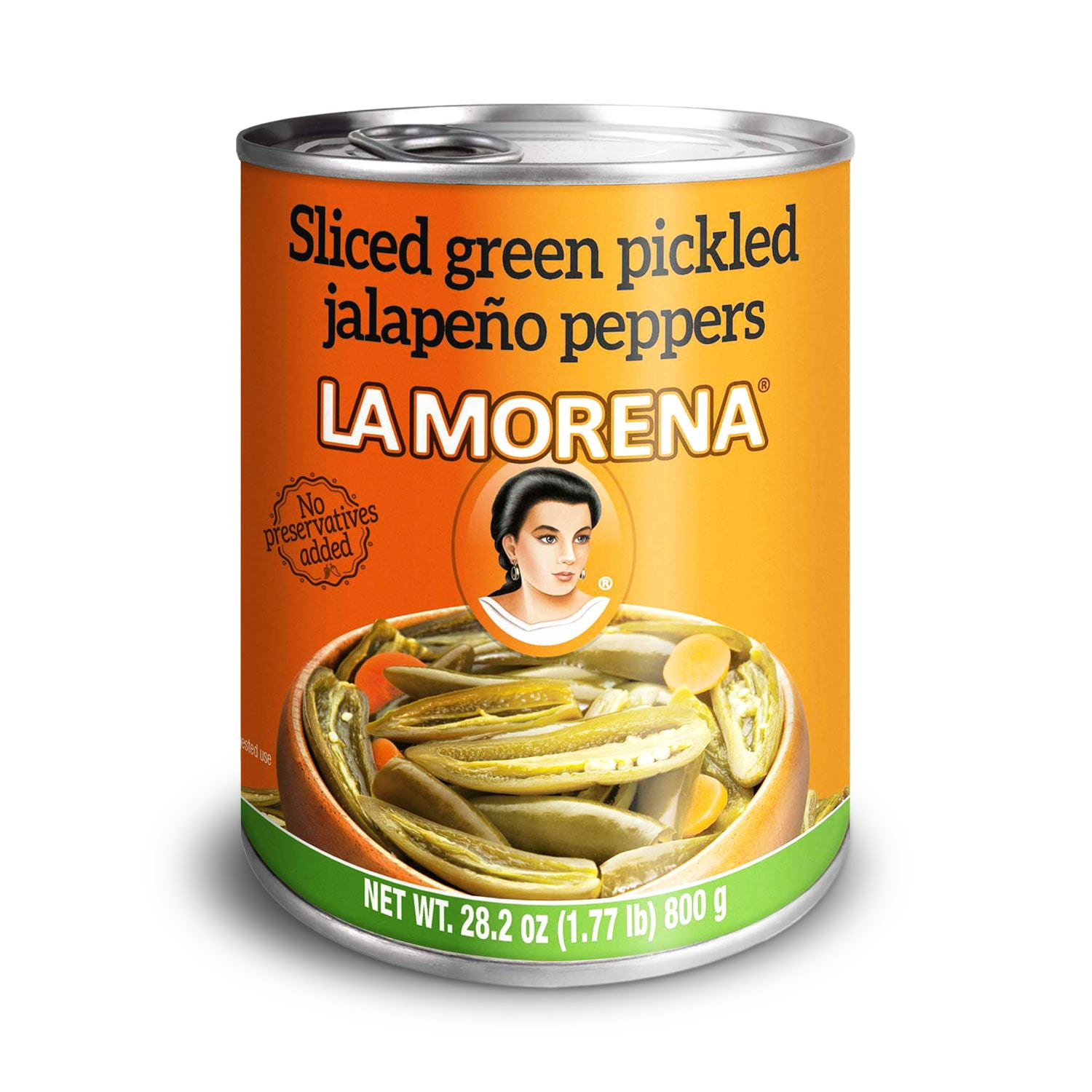 LA MORENA SLICED JALAPENO PEPPERS 28.2OZ