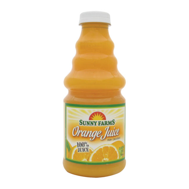 SUNNY FARMS ORANGE JUICE 32OZ