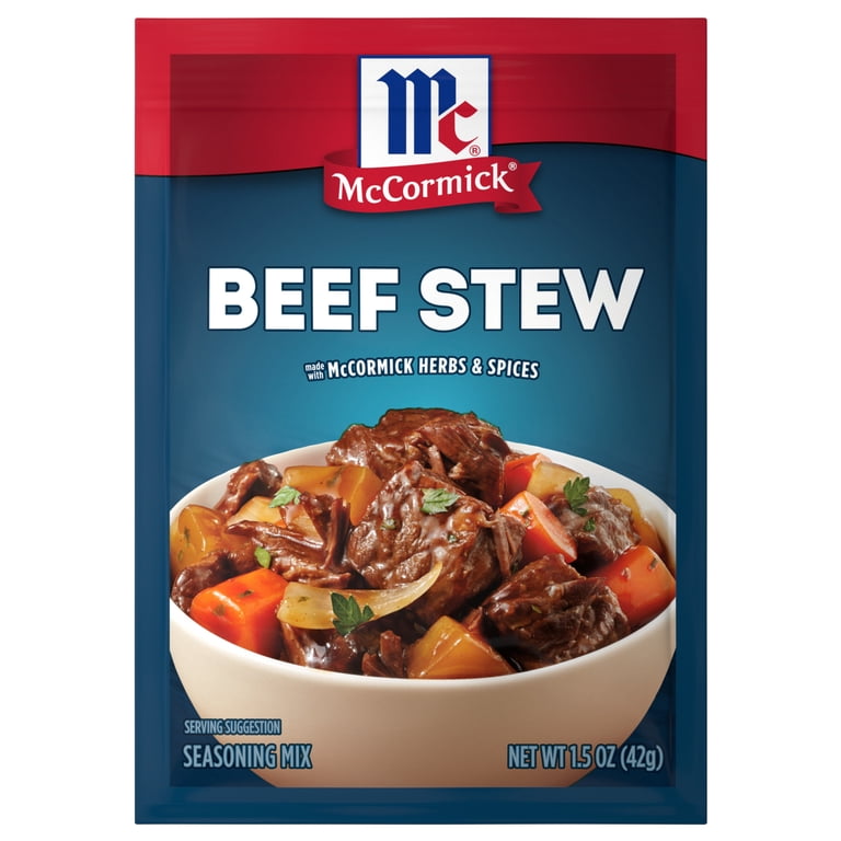 MCCORMICK BEEF STEW SEASONING MIX 1.5OZ