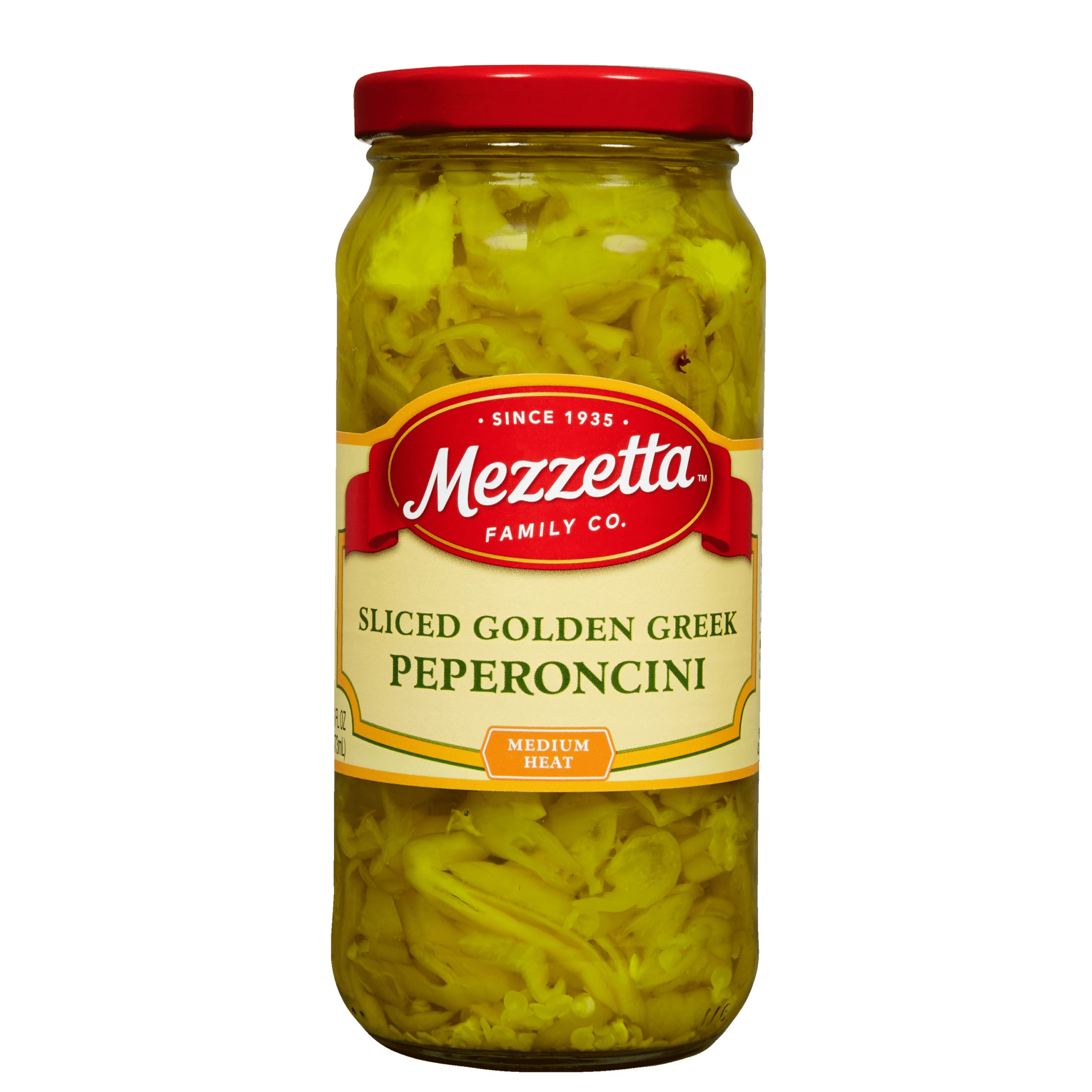 MEZZETTA SLICED GOLDEN PEPERONICINI 16OZ