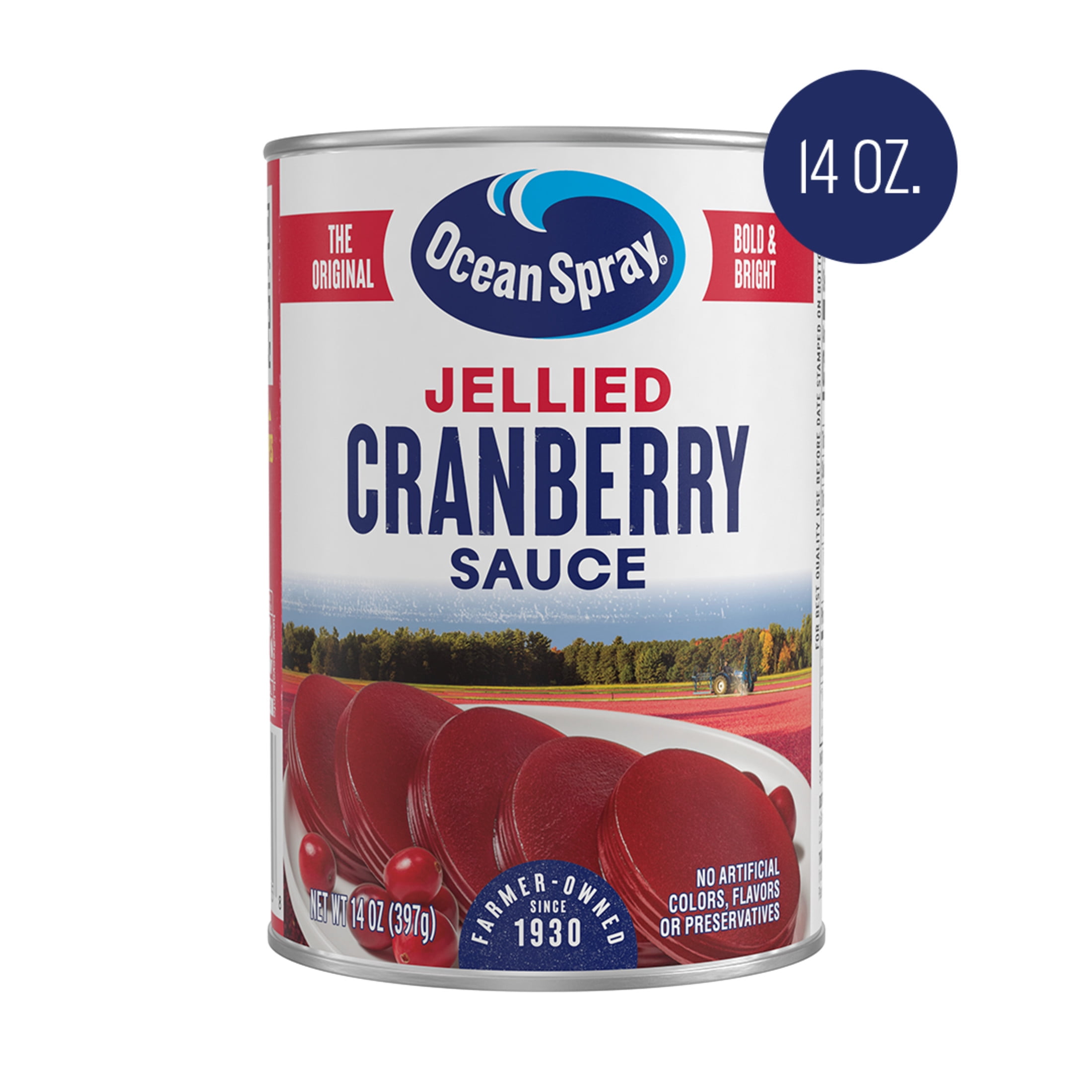 OCEAN SPRAY CRANBERRY SAUCE 14OZ
