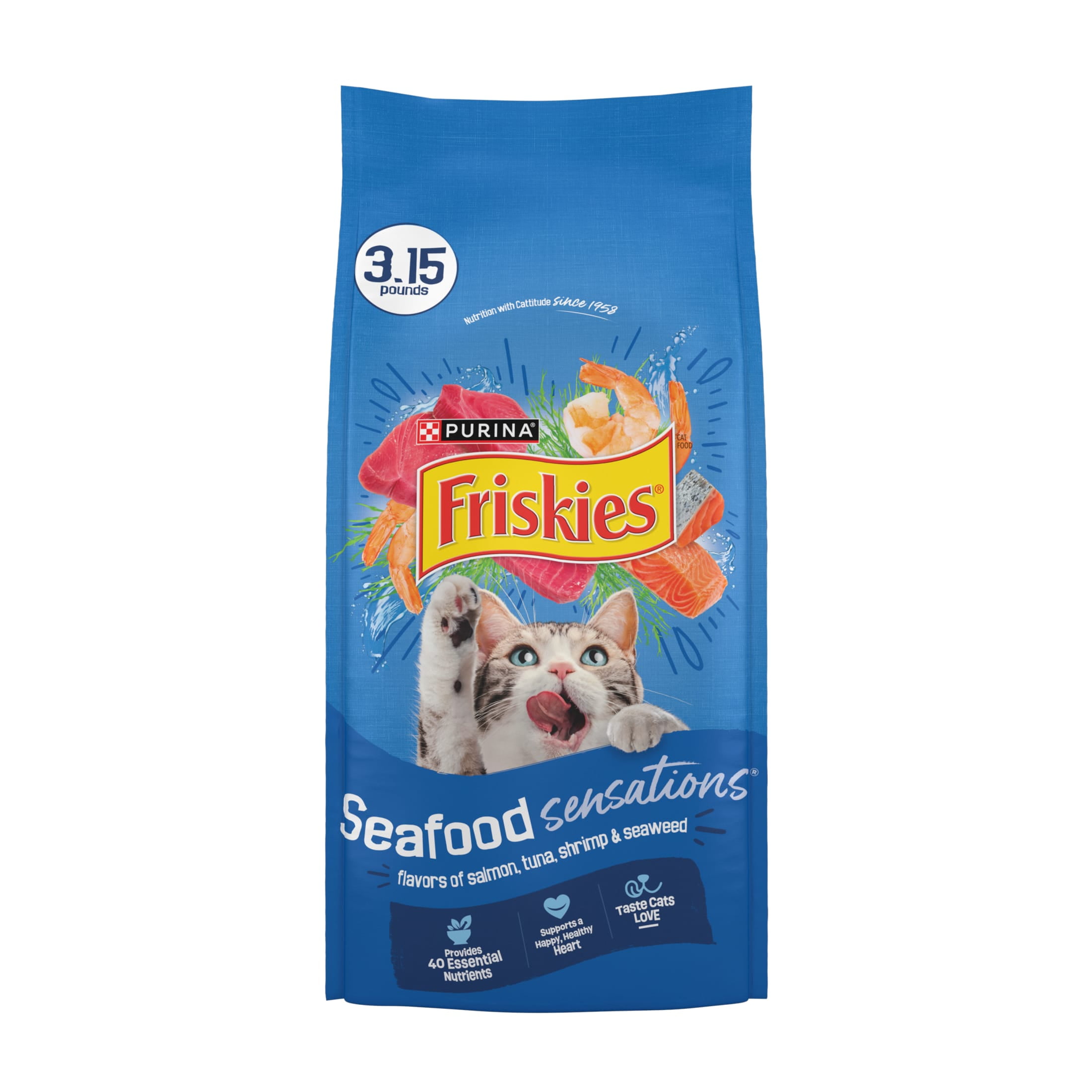 PURINA FRISKIES SEAFOOD SENSATION 3.15LB