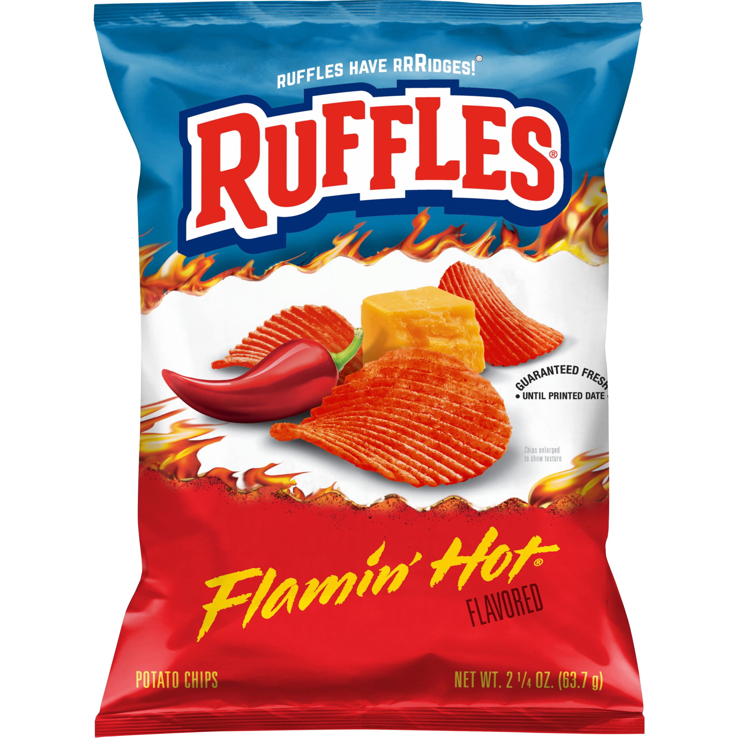 RUFFLES FLAMIN HOT 2.25OZ