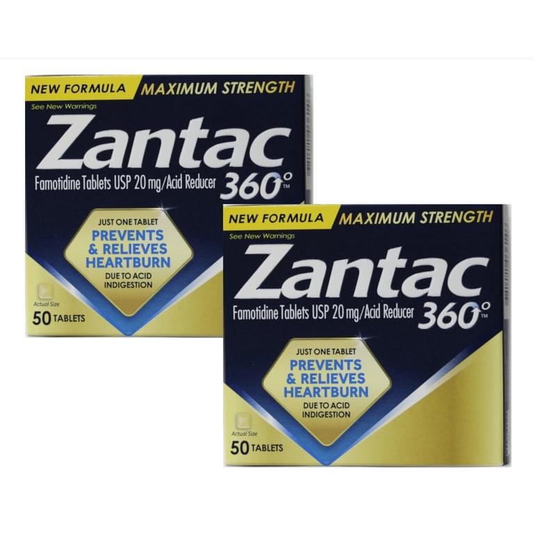 ZANTAC 360 TABLETS 2P