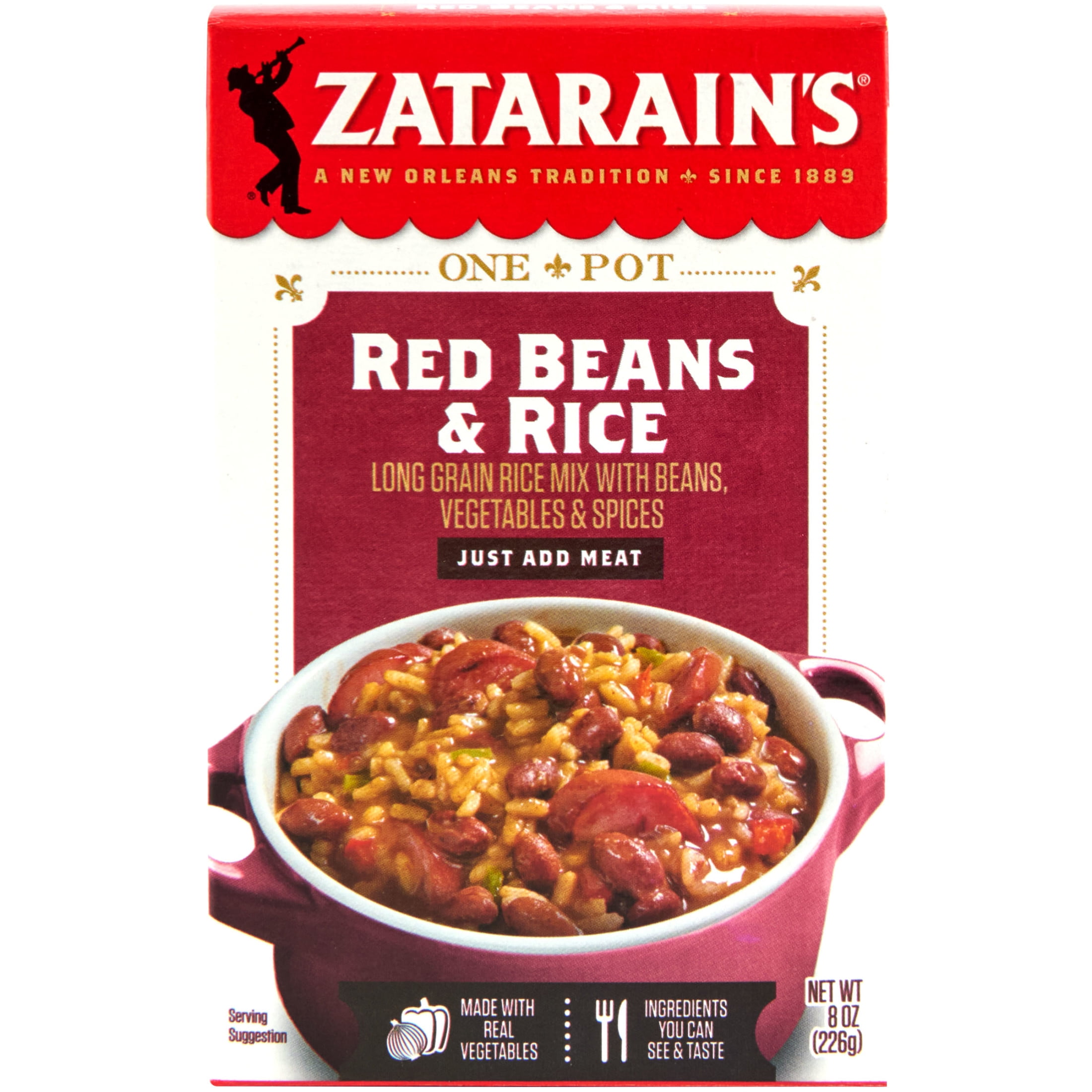 ZATARAINS RED BEANS & RICE 8OZ