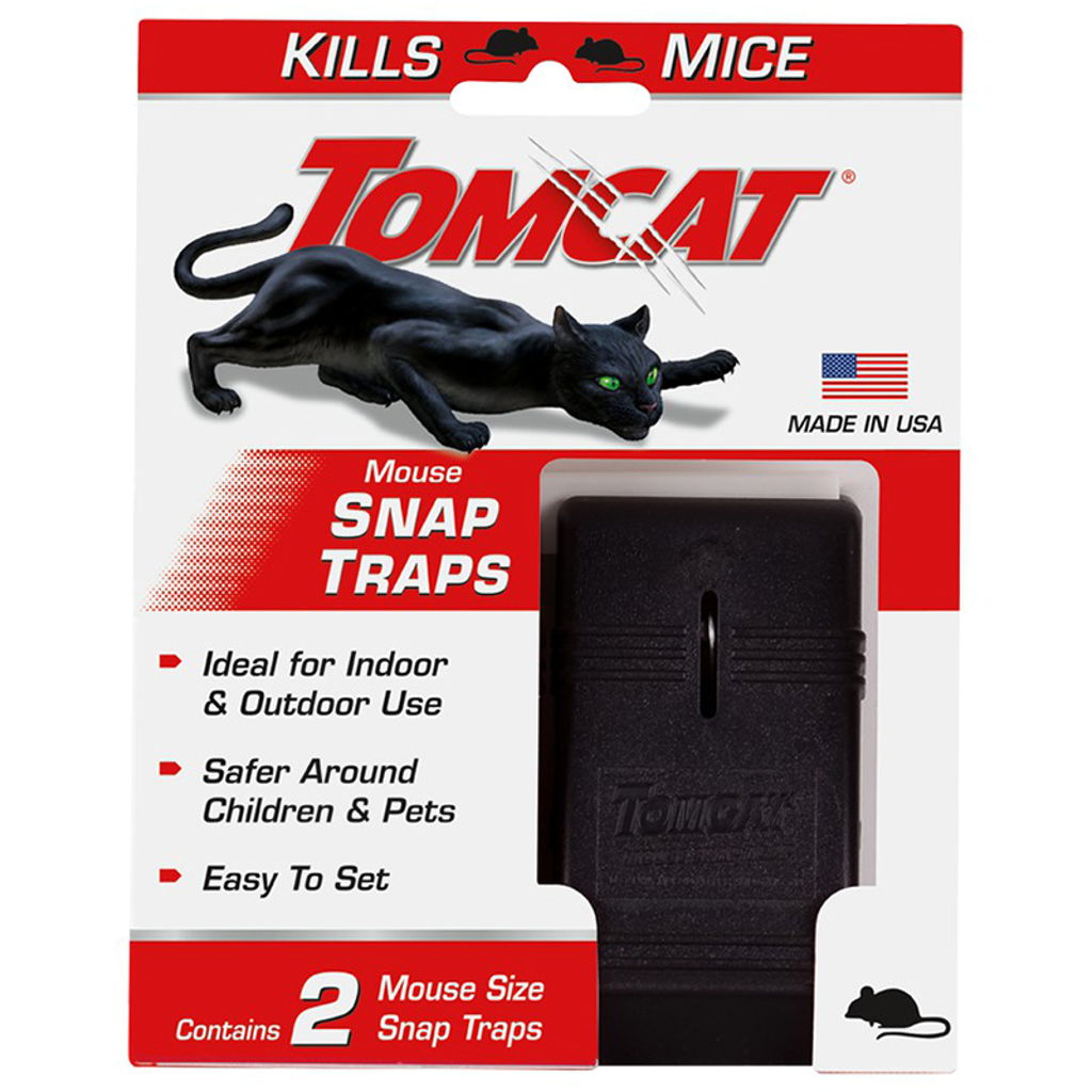 TOMCAT MOUSE SNAP TRAPS 2C