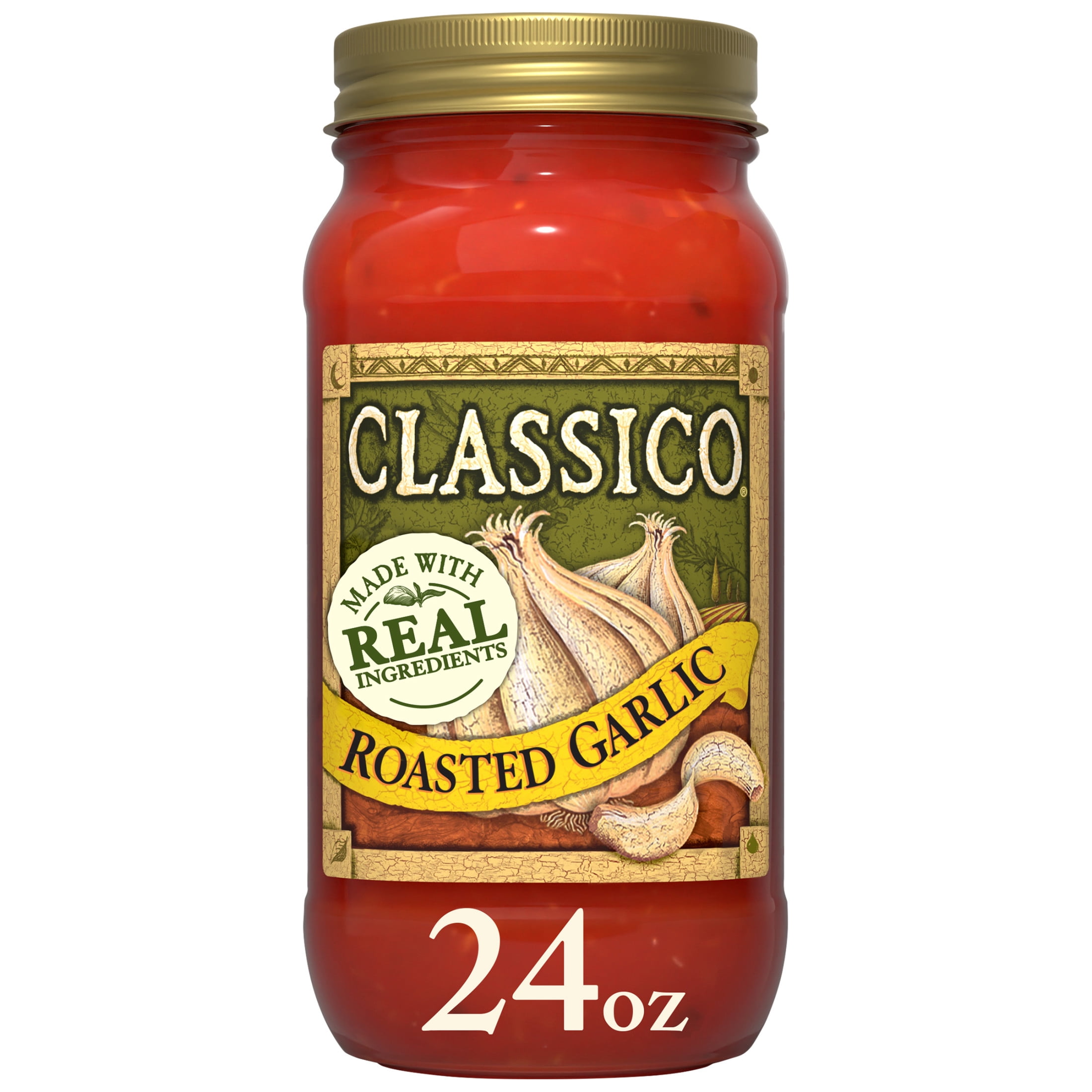 CLASSICO ROASTED GARLIC 24OZ