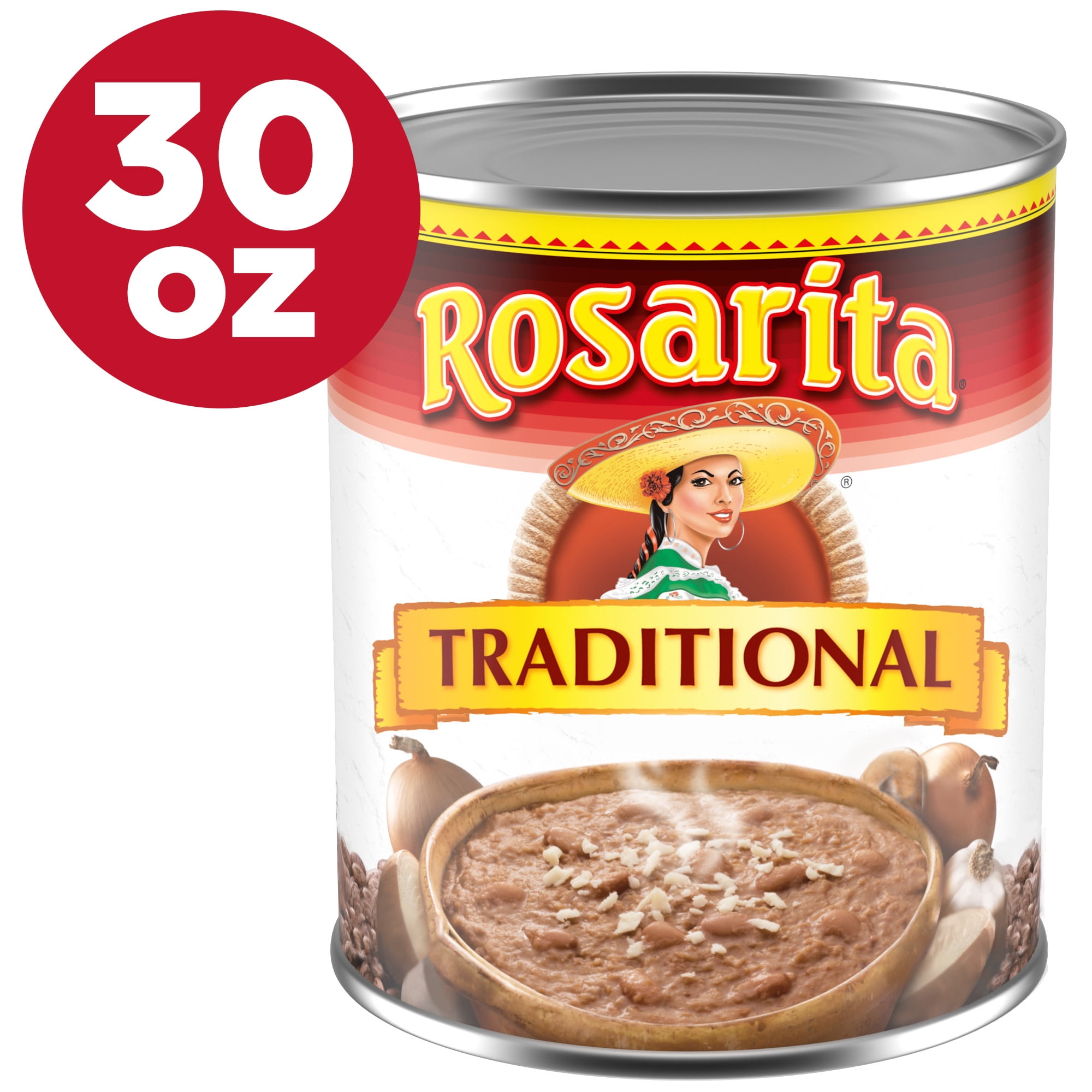 ROSARITA TRADITIONAL REFRIED BEANS 16OZ