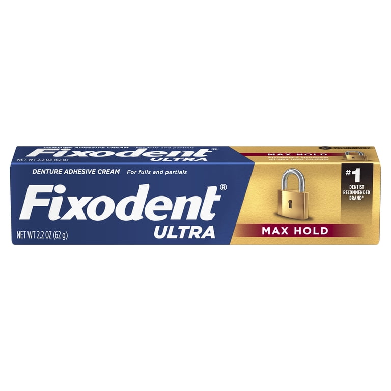 FIXODENT ULTRA DENTURE ADHESIVE CREAM 2.2OZ
