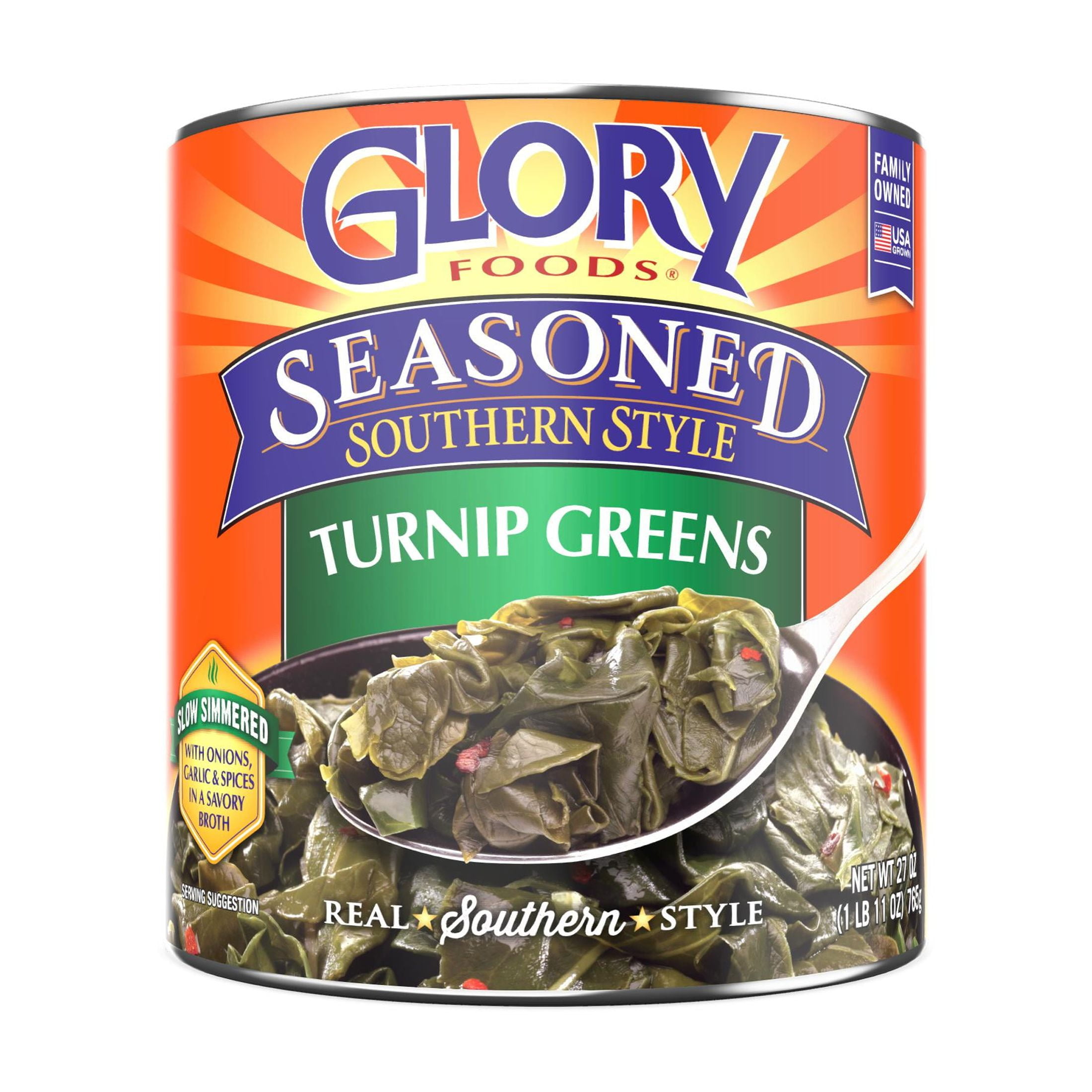 GLORY SEASONED MIXED GREENS 27OZ