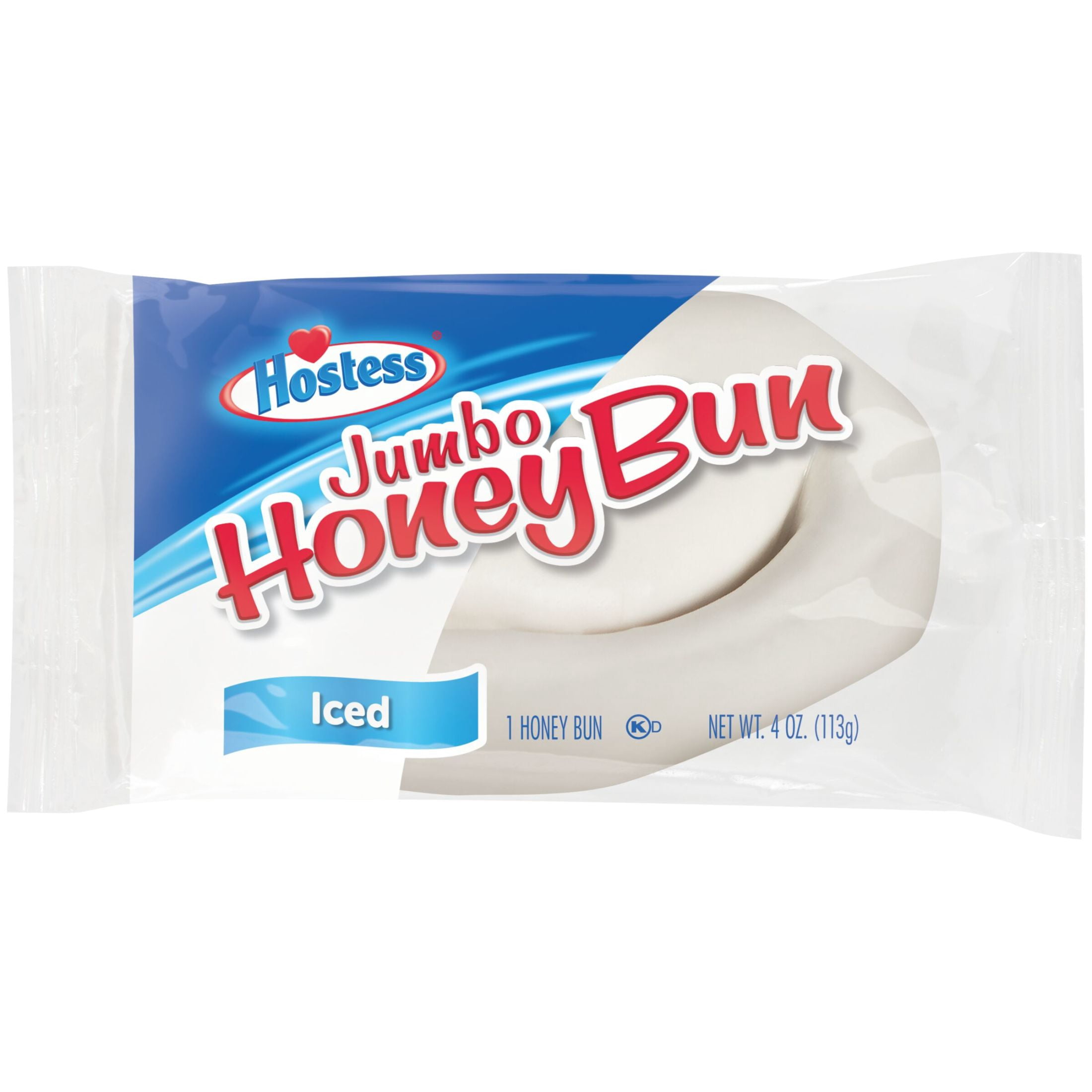 HOSTESS JUMBO HONEY BUN ICED 4OZ