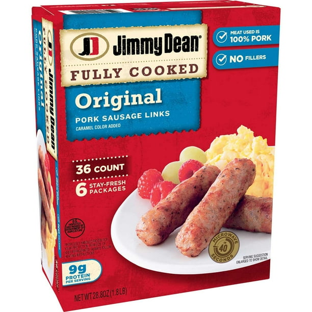 JIMMY DEAN SAUSAGE LINKS ORIGINAL 36P