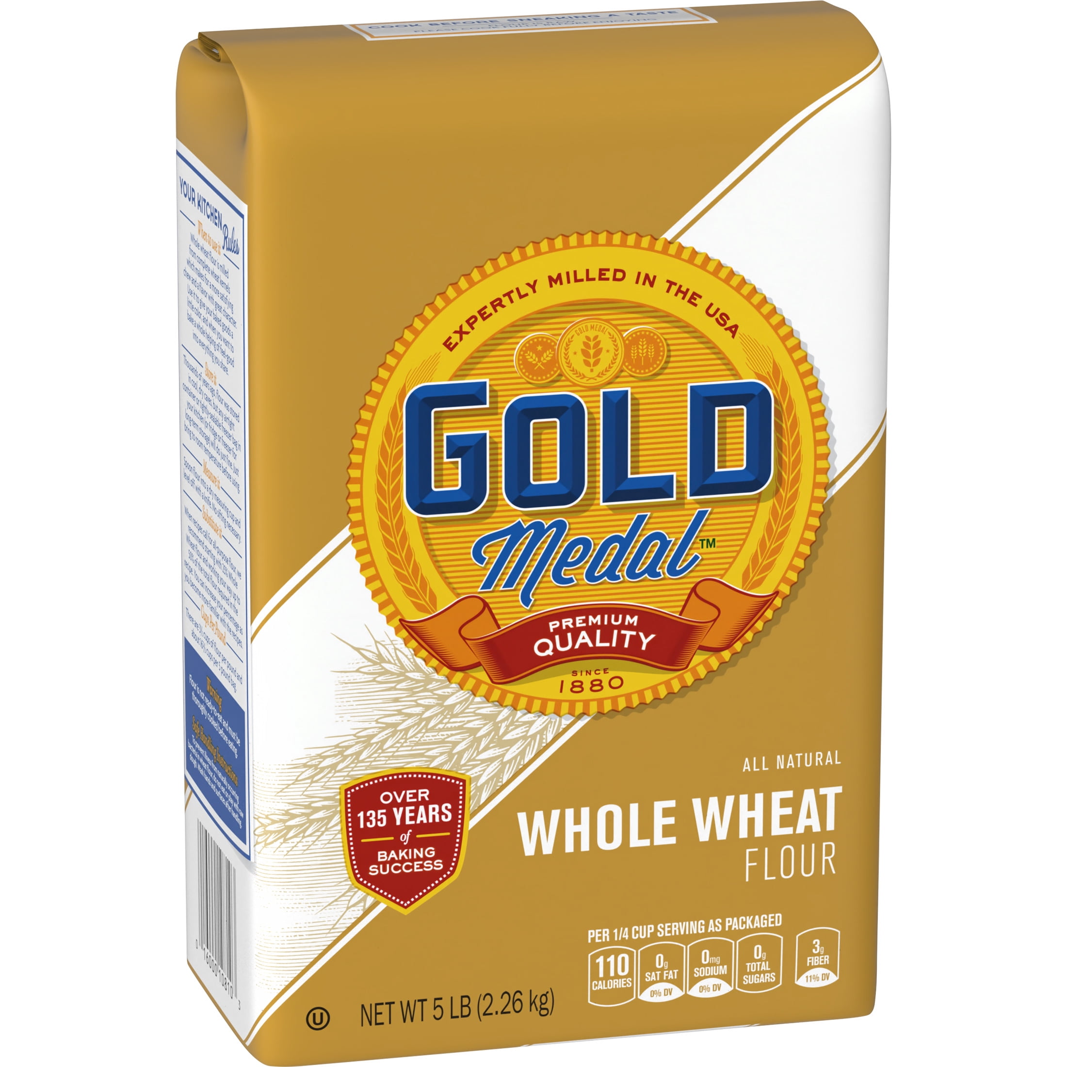 GOLD MEDAL WHOLE WHEAT FLOUR 5LB