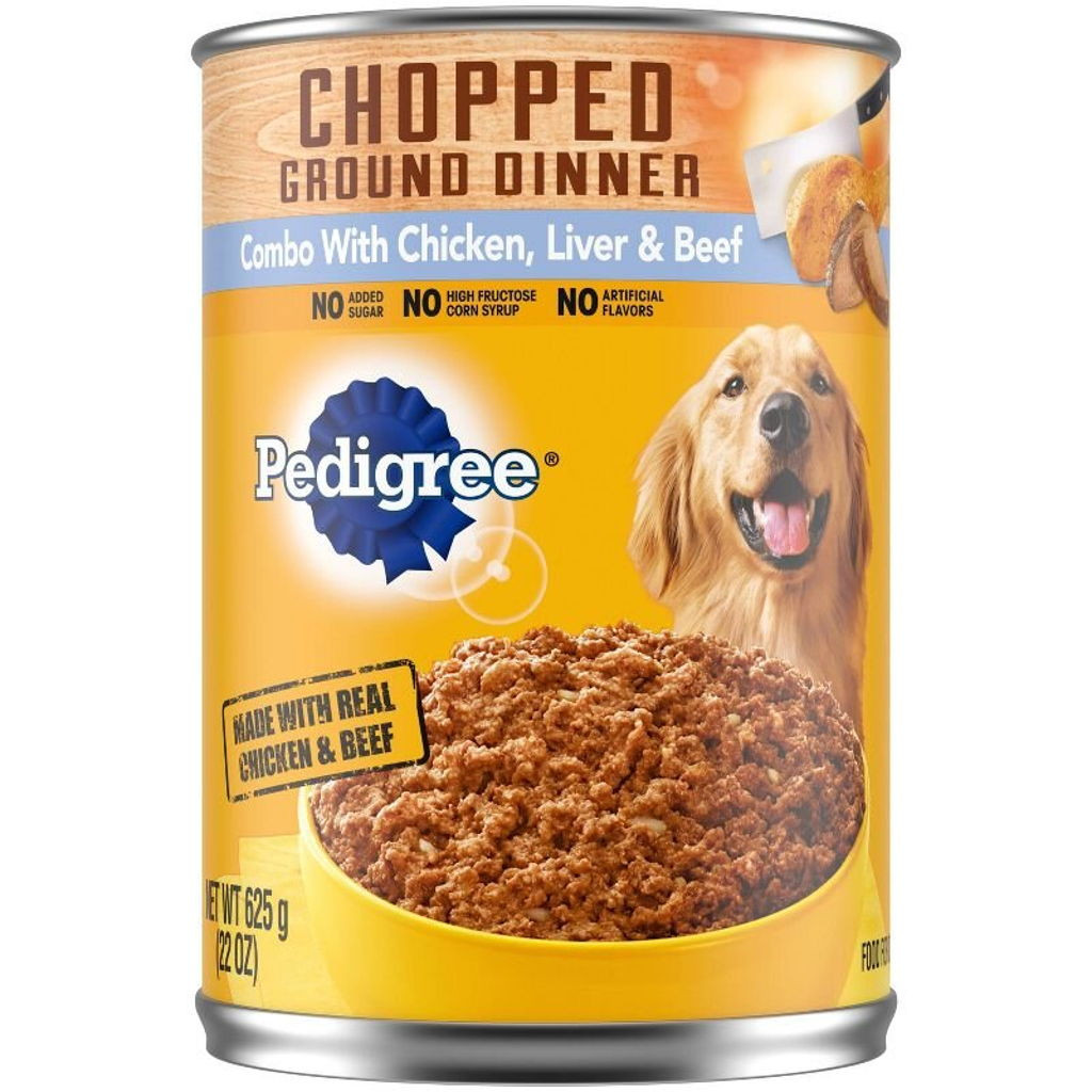 PEDIGREE CHOPPED CHICKEN LIVER BEEF 13.2