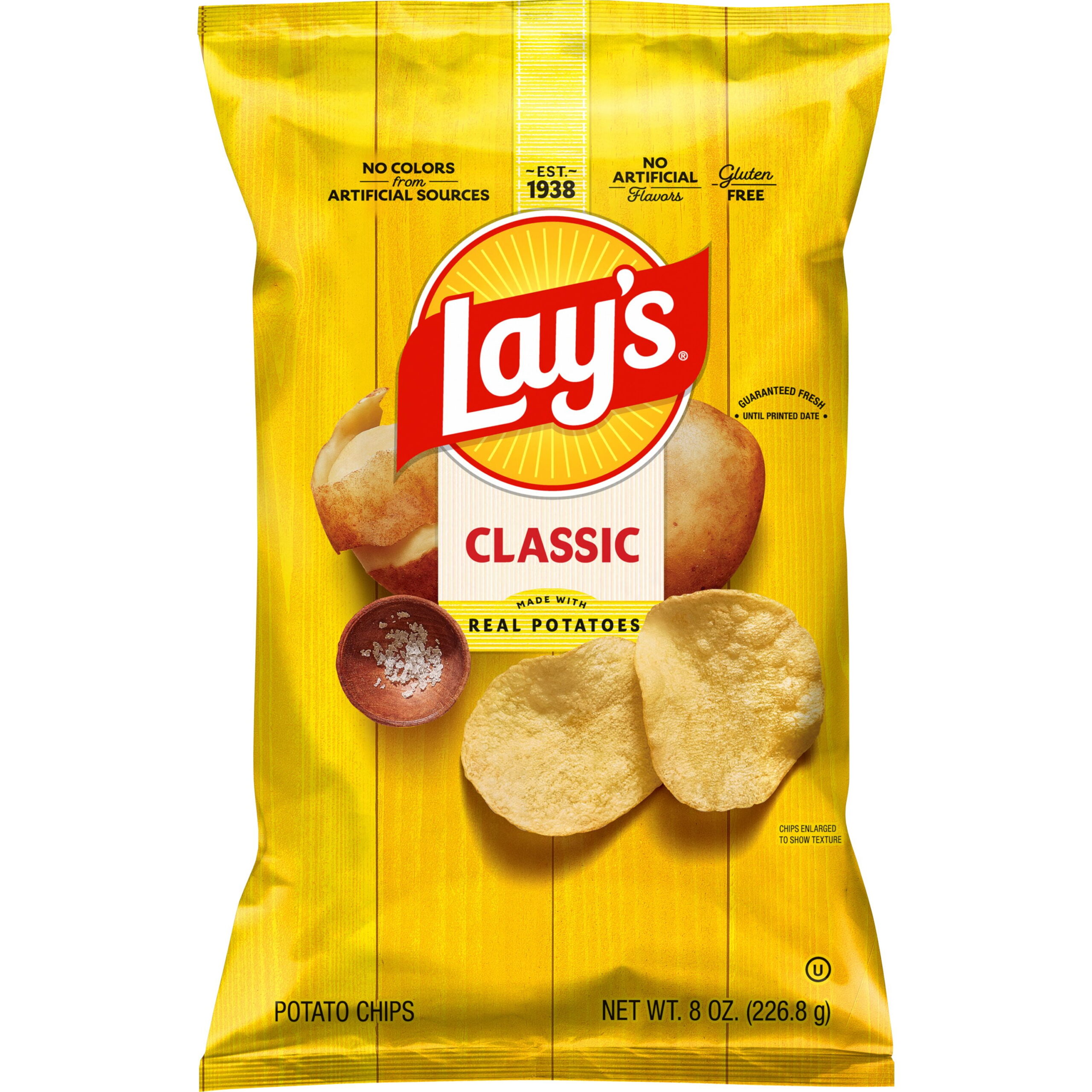 LAYS CLASSIC 8OZ