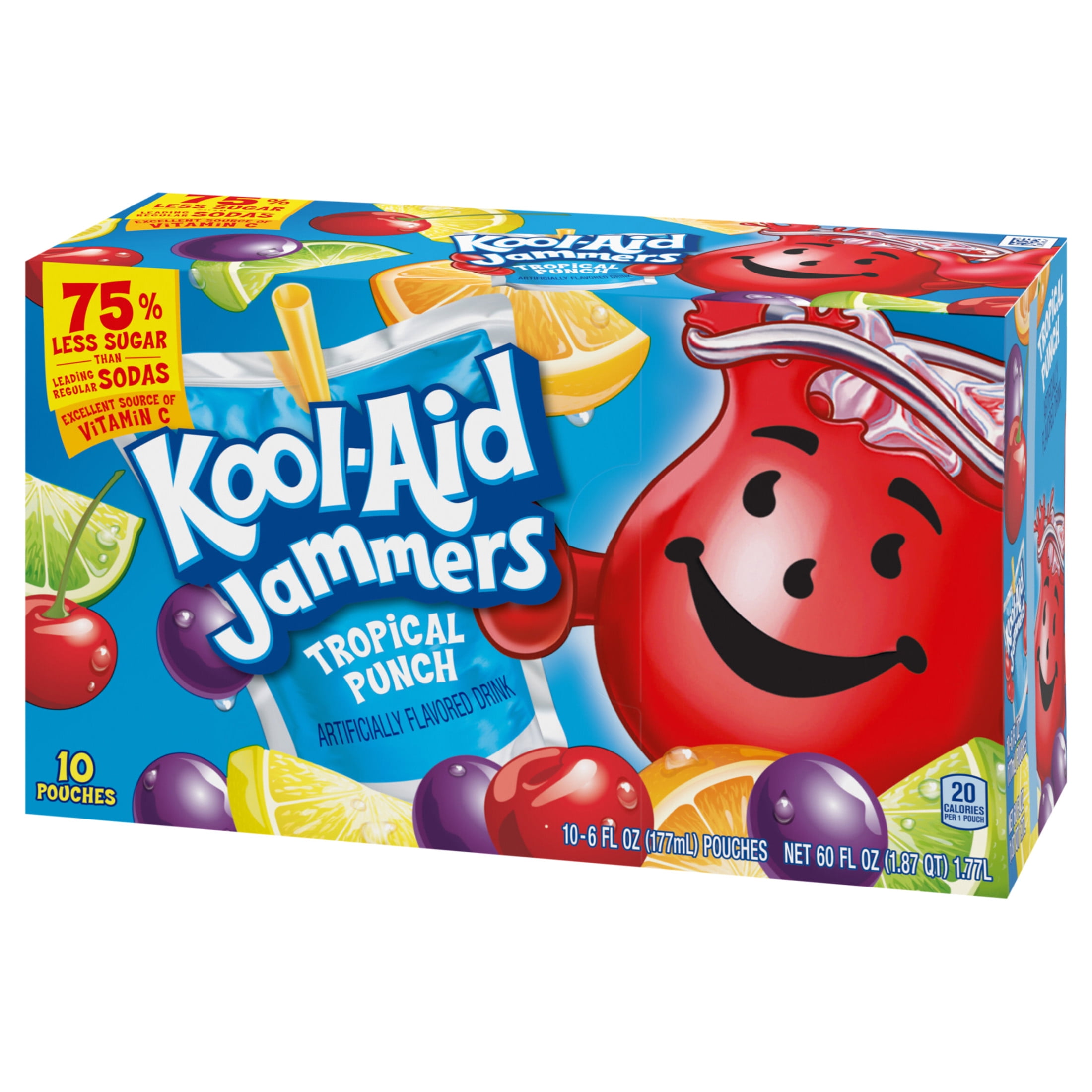 KOOL AID JAMMERS TROPICAL PUNCH 10P