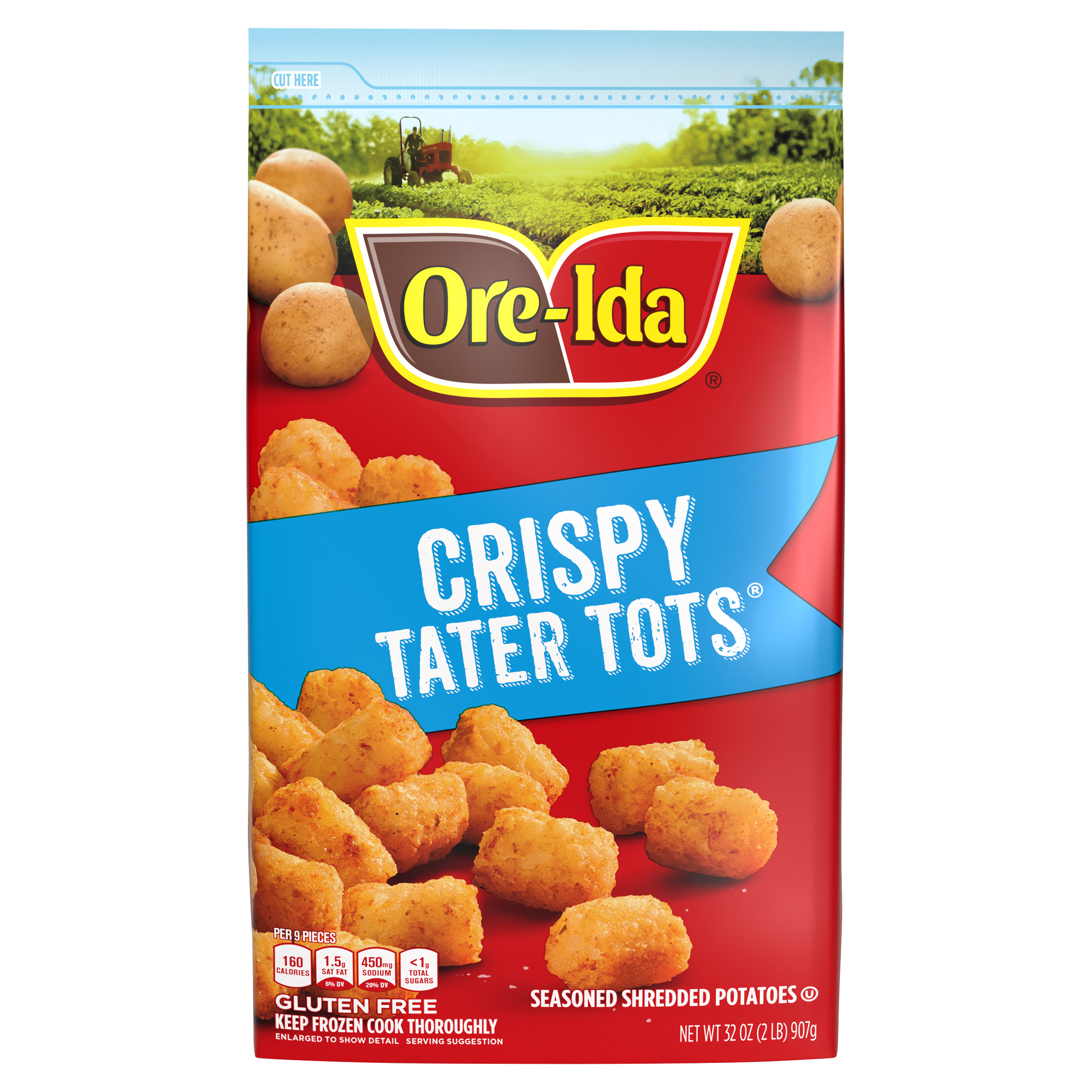 ORE IDA GOLDEN TATER TOTS 32OZ