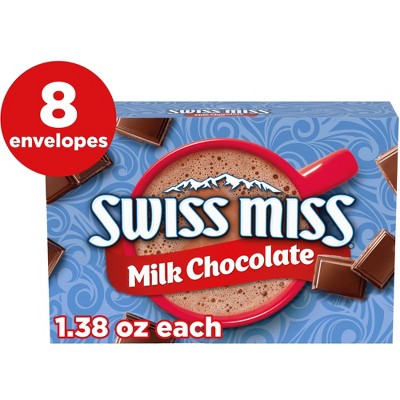 SWISS MISS MILK CHOCOLATE 8P