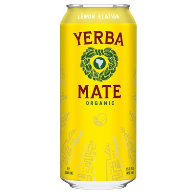 GUAYAKI YERBA MATE LEMON ELATION 15.5OZ