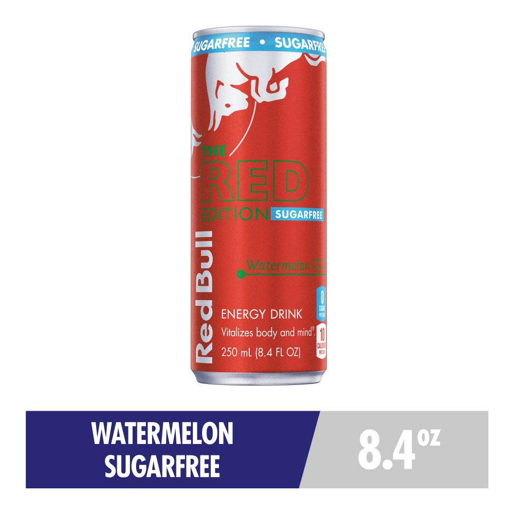 RED BULL SUGAR FREE WATERMELON 8.4OZ