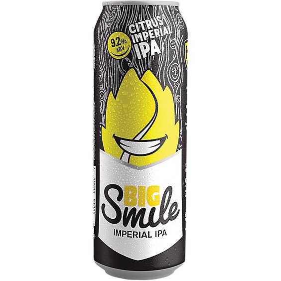 BIG SMILE IMPERIAL IPA CITRUS 19.2OZ