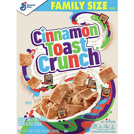 CINNAMON TOAST CRUNCH FAMILY SIZE