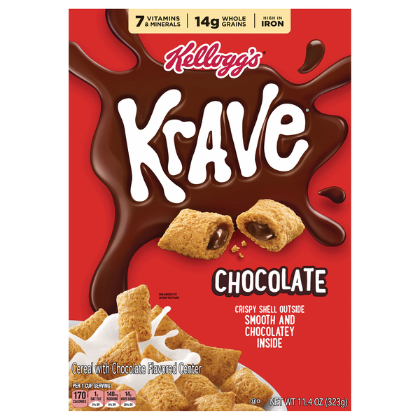 KELLOGGS KRAVE CHOCOLATE 11.4OZ