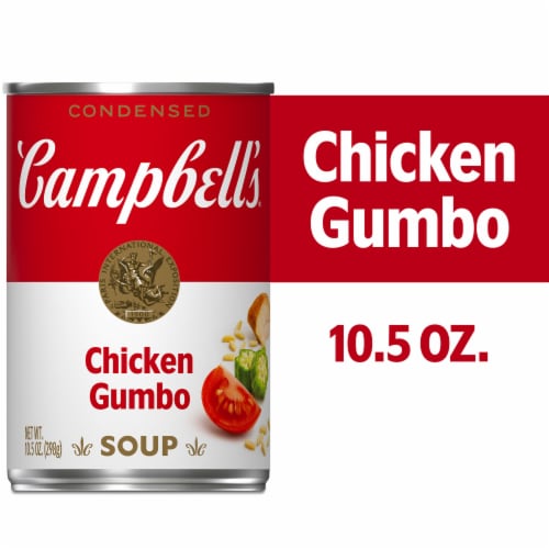 CAMPBELLS CHICKEN GUMBO SOUP 10.5OZ