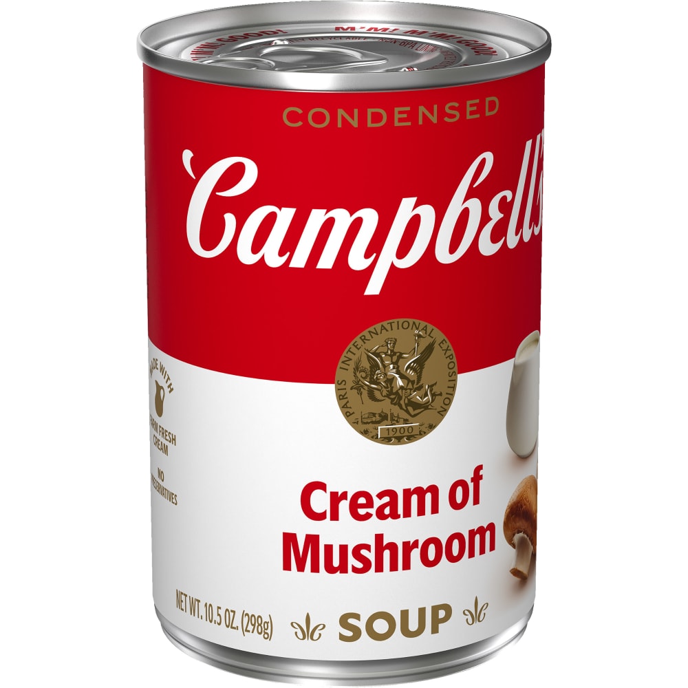 CAMPBELLS CREAM OF MUSHROOM SOUP 10.5OZ
