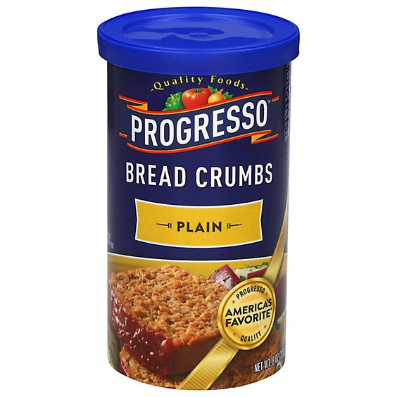 PROGRESSO BREAD CRUMBS PLAIN 8OZ