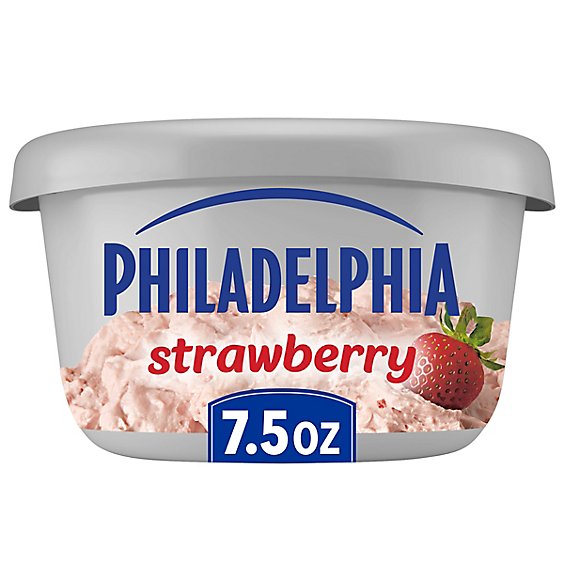 PHILADELPHIA CREAM CHEESE STRAWBERRY 7.5OZ