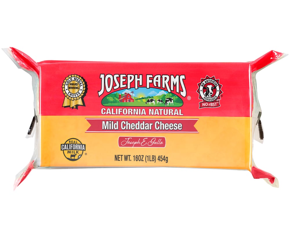 JOSEPH FARMS MILD CHEDDAR 16OZ