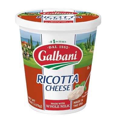 GALBANI RICOTTA CHEESE WHOLE MILK 15OZ