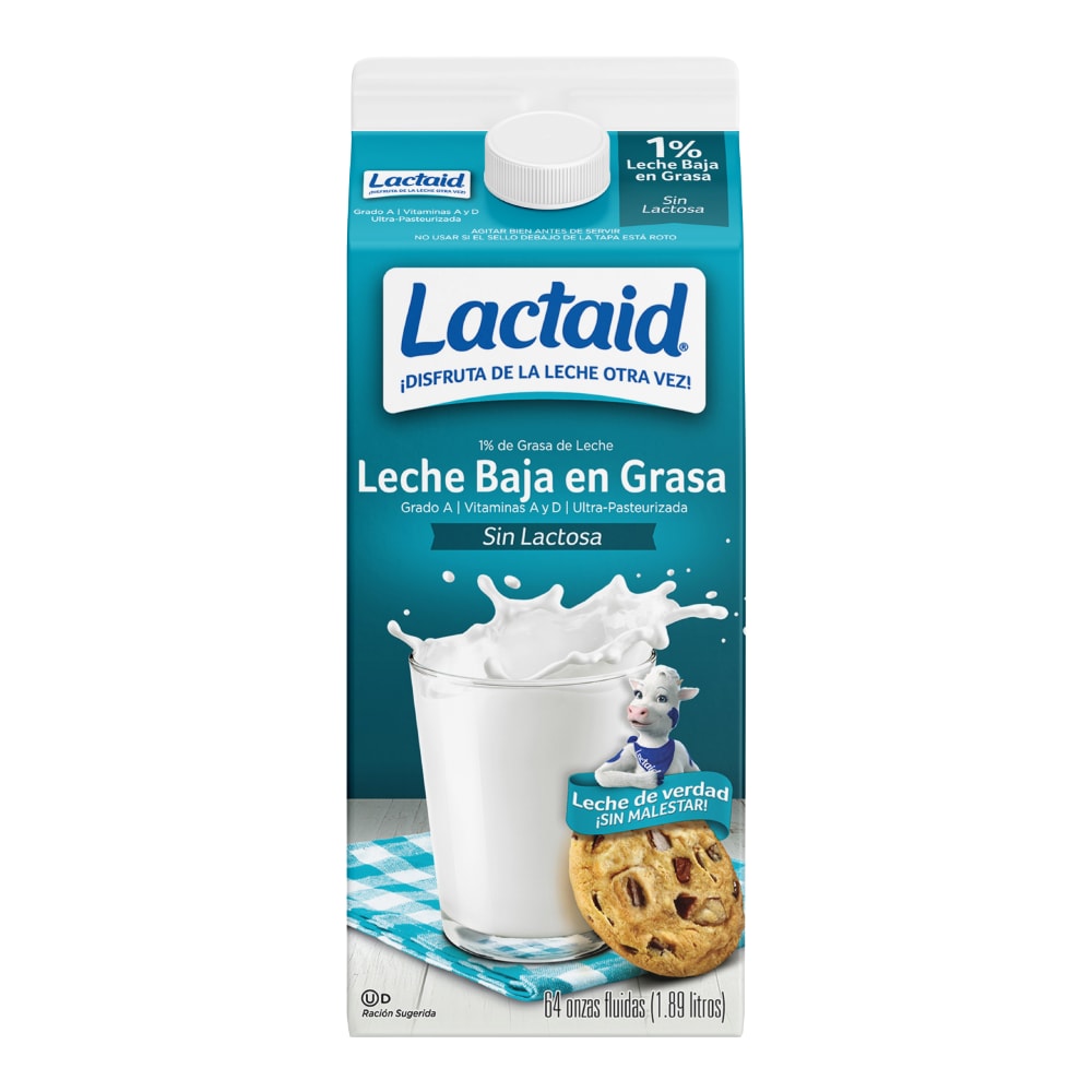 LACTAID 1% REDUCED FAT HALF GAL