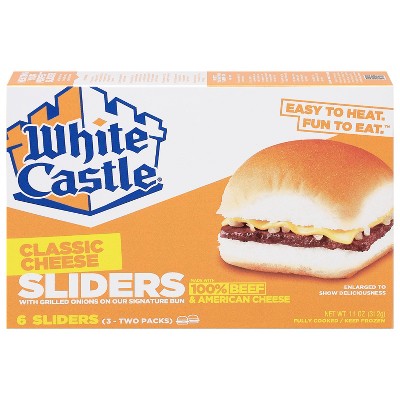 WHITE CASTLE CHEESEBURGER 6P