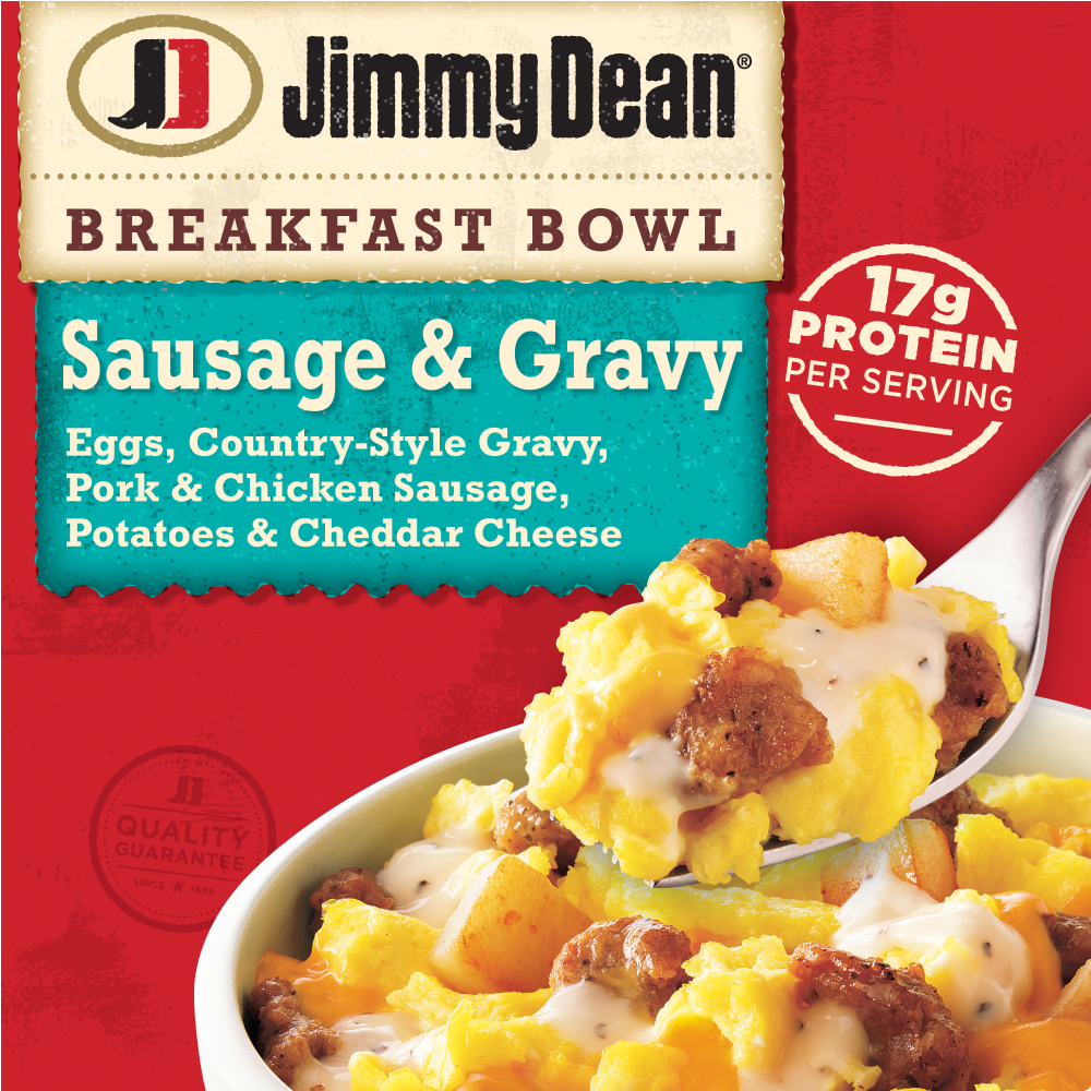 JIMMY DEAN BREAKFAST BOWL SAUSAGE & GRAV