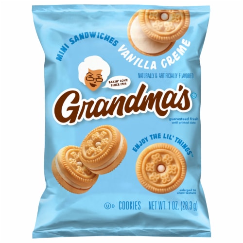 GRANDMAS MINI SANDWICH CREMES VANILLA