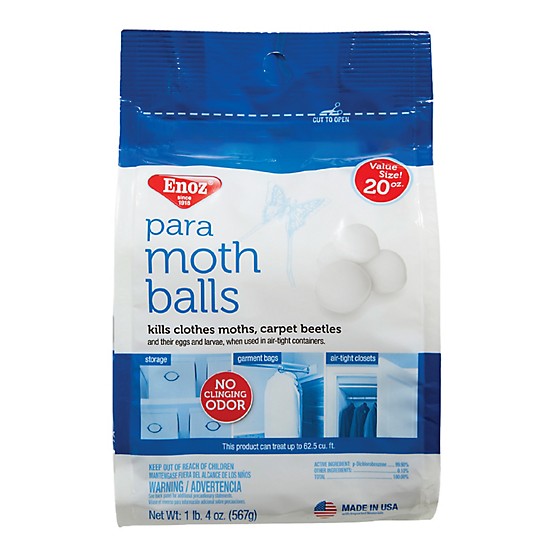 ENOZ MOTH BALLS 20OZ