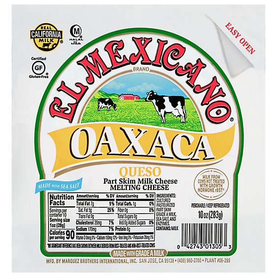 EL MEXICANO OAXACA QUESO 10OZ