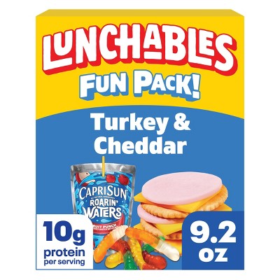 LUNCHABLES TURKEY AND CHEDDAR 9.2OZ