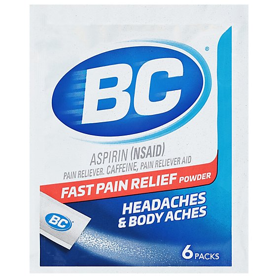 BC POWDER STICK PACKS 6P