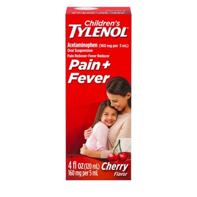 TYLENOL CHILDRENS CHERRY 4OZ