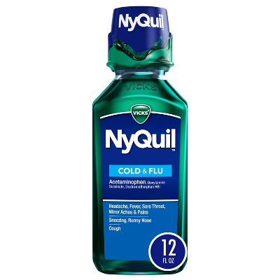 VICKS NYQUIL COLD & FLU 12Z
