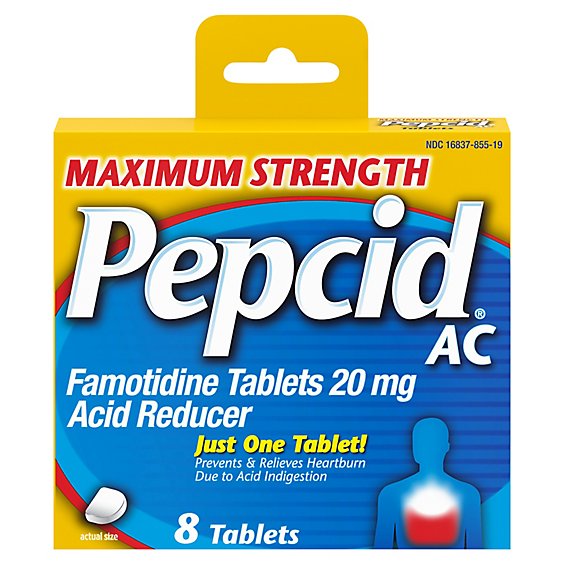 PEPCID AC MAXIMUM STRENGTH 8P