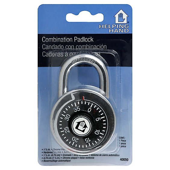 HELPING HAND COMBINATION LOCK