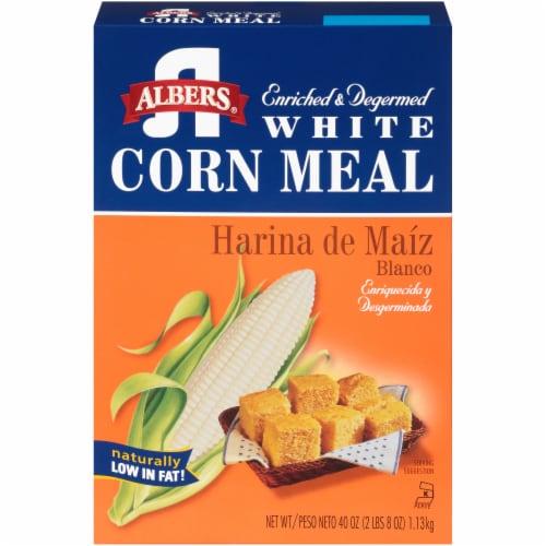 ALBERS WHITE CORN MEAL 40OZ