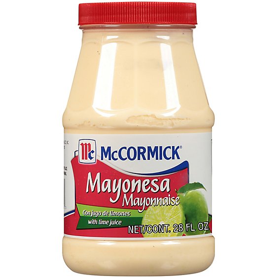 MCCORMICK MAYONNAISE LIME JUICE 28OZ