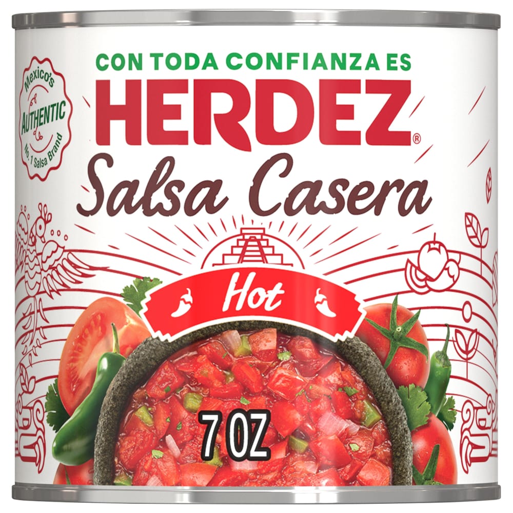 HERDEZ SALSA CASERA HOT 7OZ