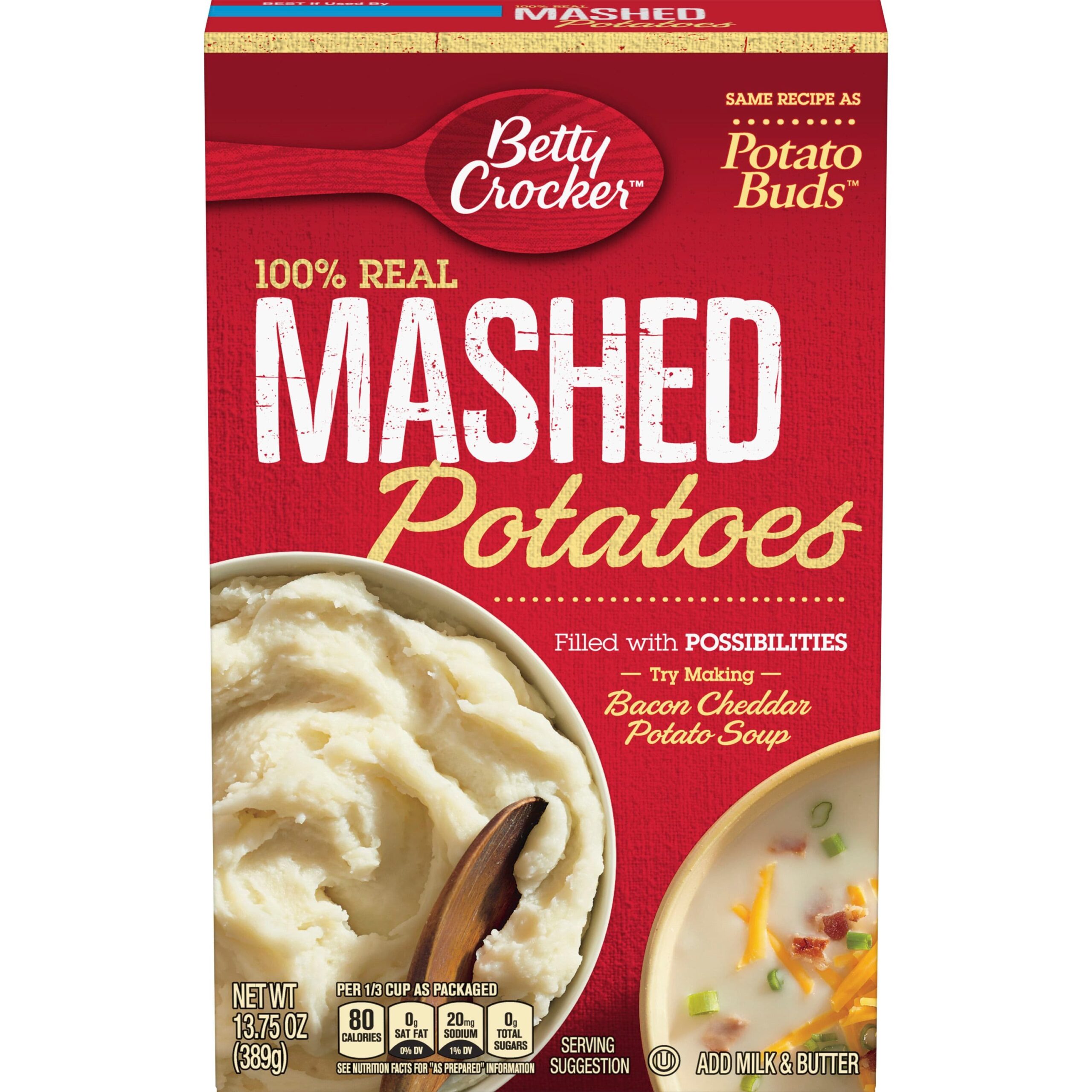 BETTY CROCKER MASHED POTATOES 13.7OZ