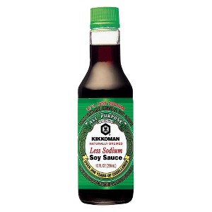KIKKOMAN LESS SODIUM SOY SAUCE 10OZ
